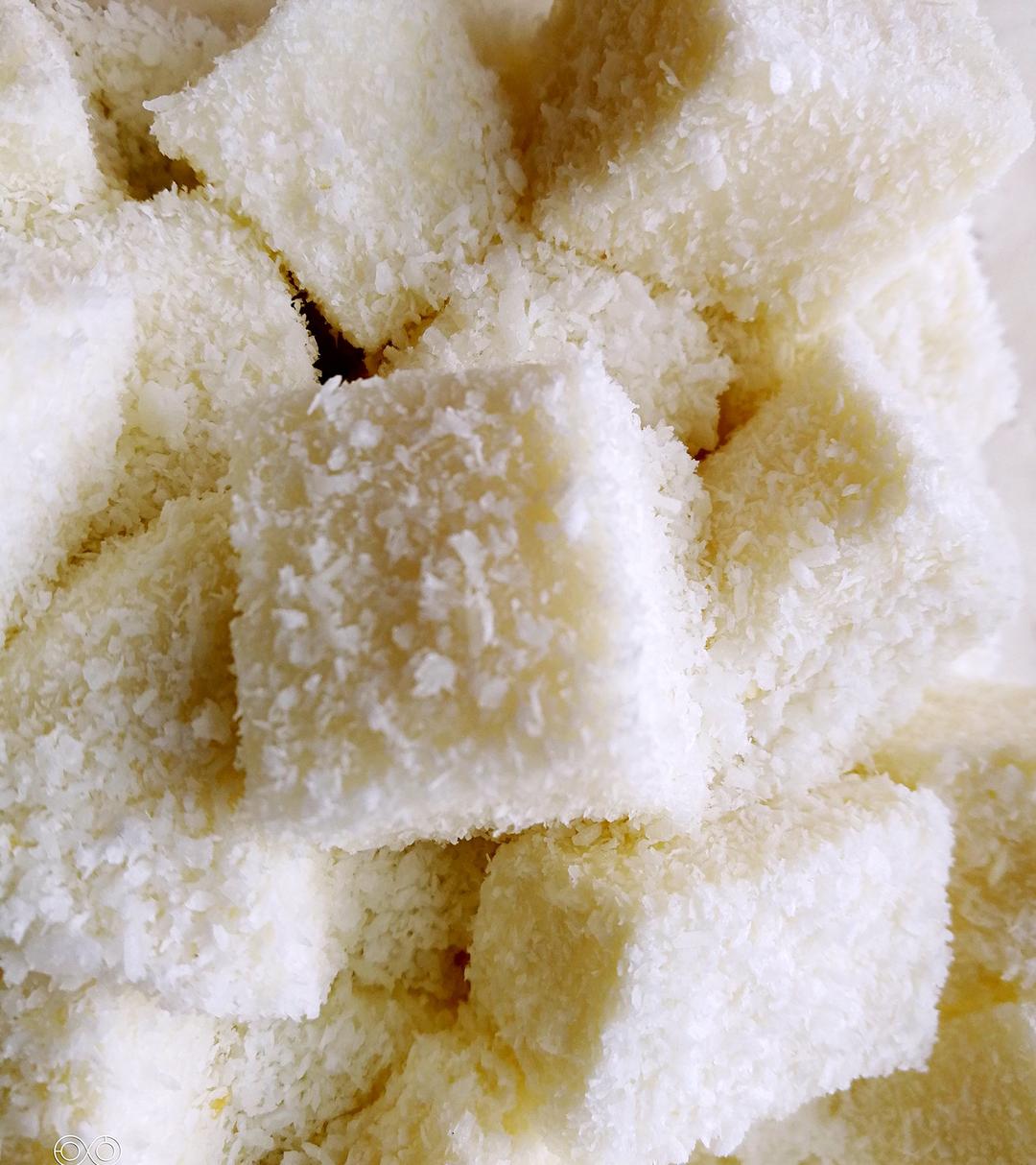 安安的妈做的雪花椰奶冻