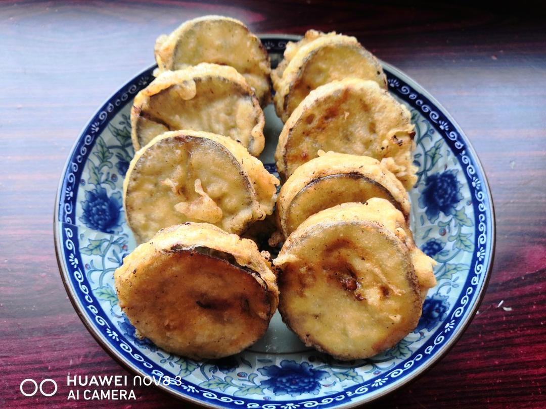 酥炸茄盒￨外酥里嫩
