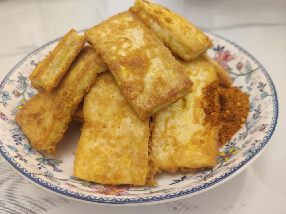 超级好吃的香煎豆腐的做法