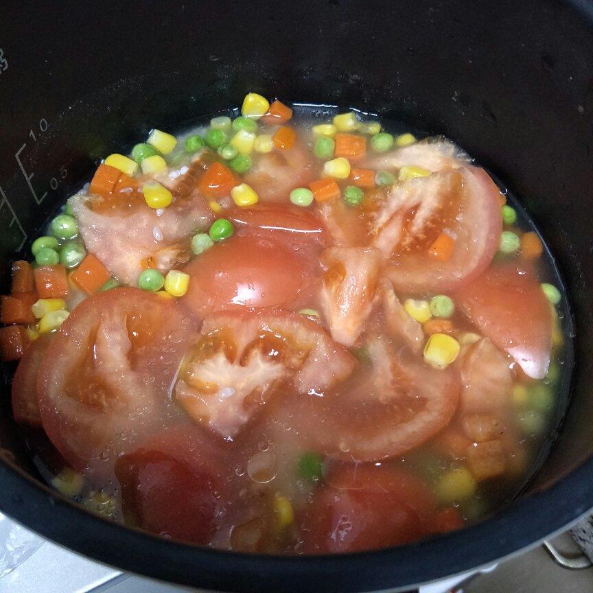 一只番茄饭