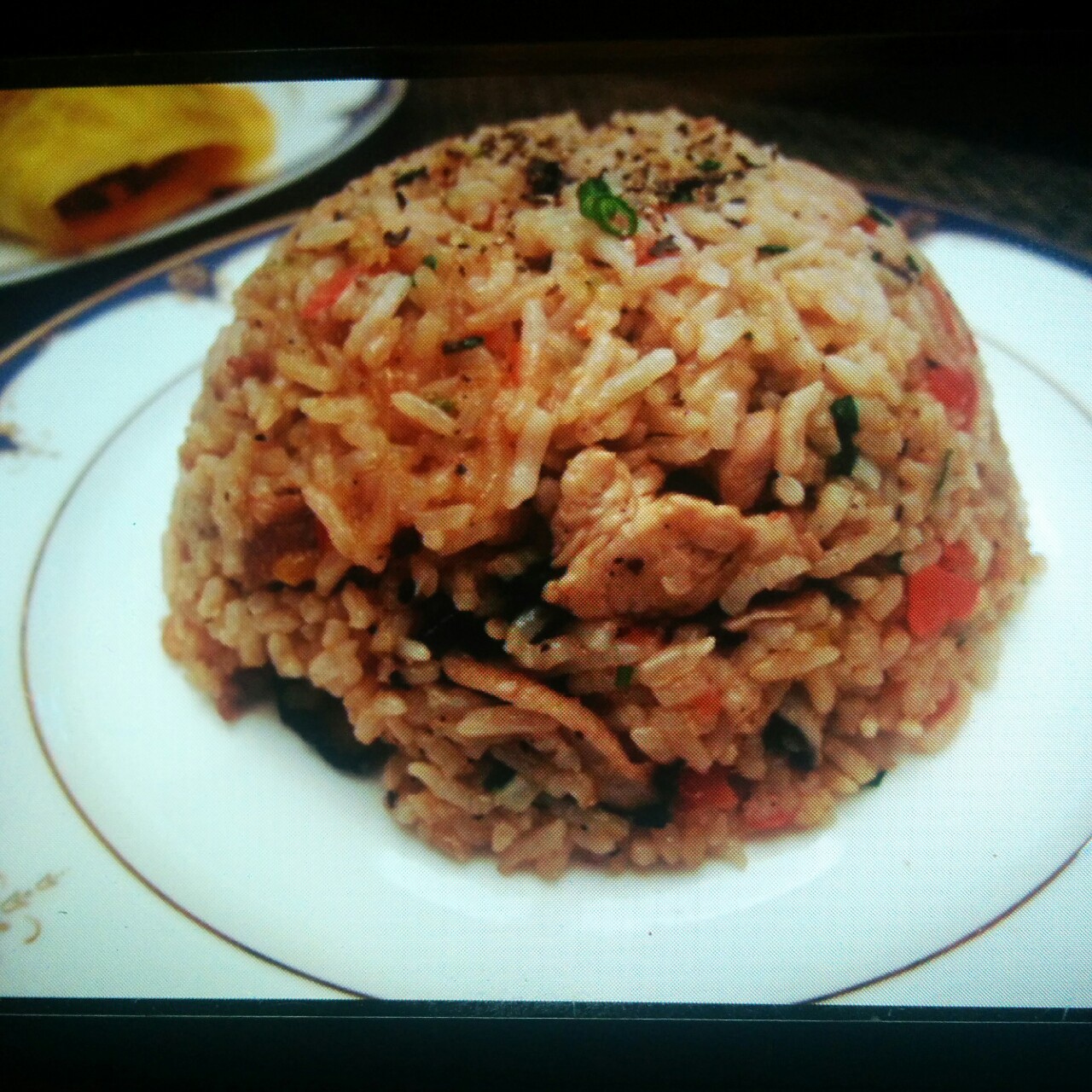 小时候的酱油炒饭