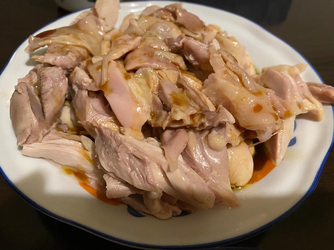 上海葱油鸡&原味葱油鸡&口水鸡