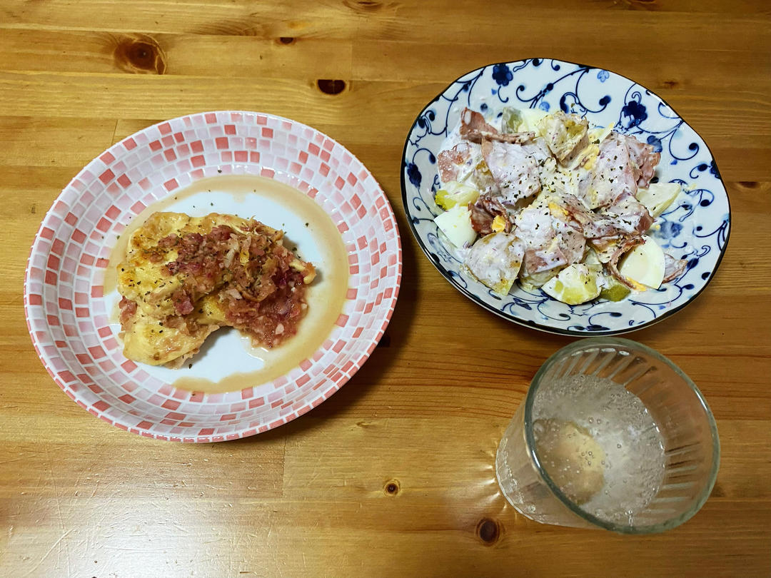 🌟酸乳酪土豆培根沙拉🥓