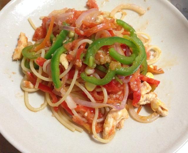 番茄意大利面的做法