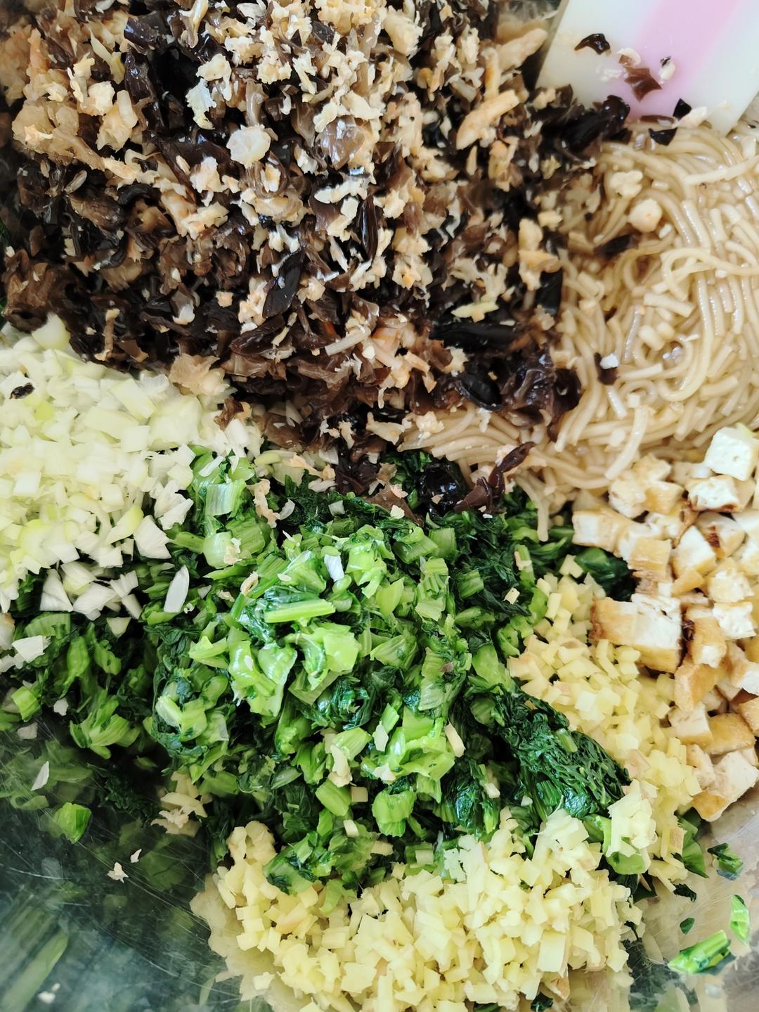 小白菜素馅的做法