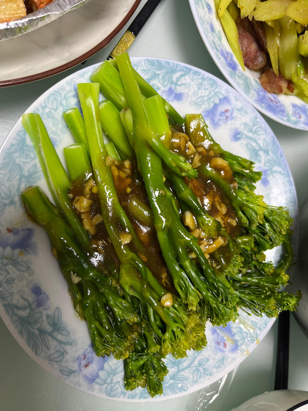 轻食蔬菜蒜蓉蚝油西兰苔