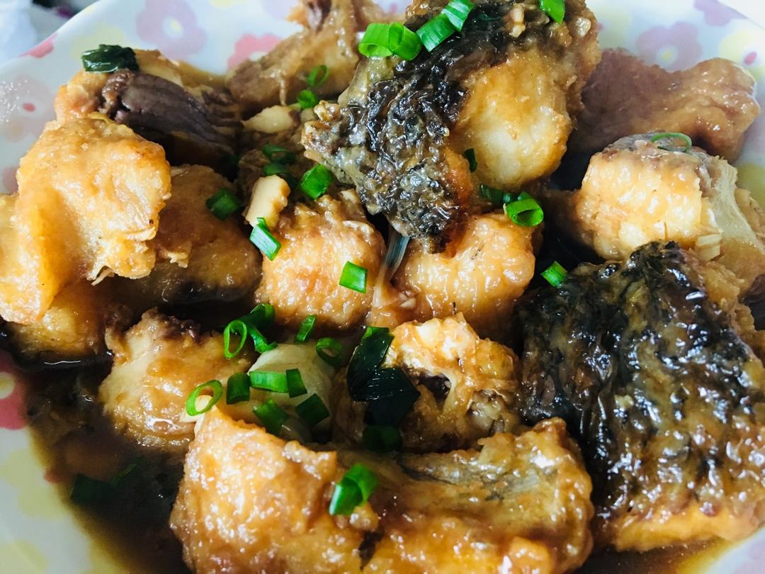 红烧鱼块