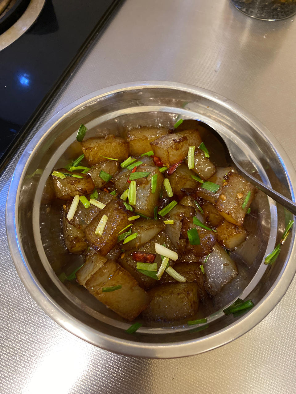 炒凉粉