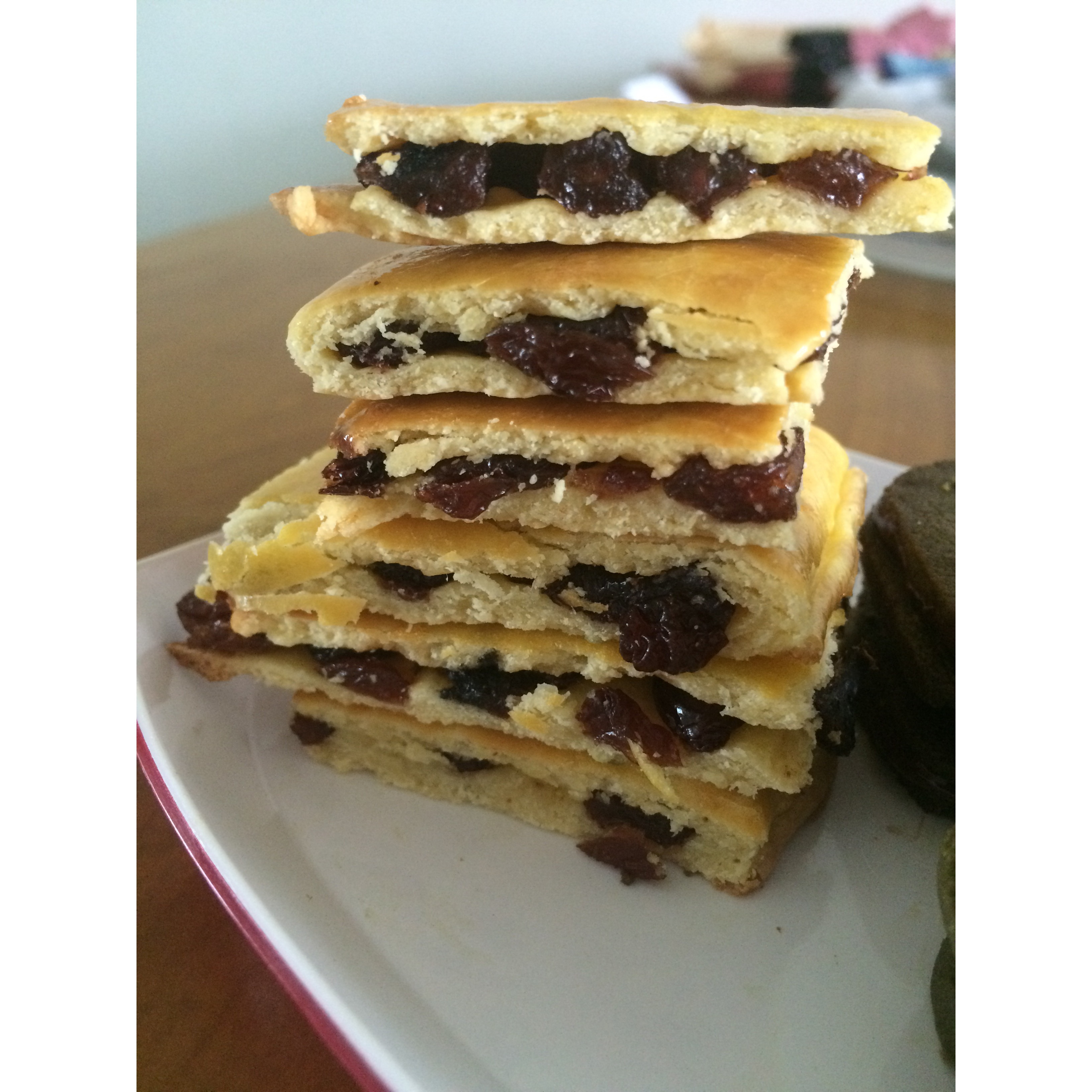葡萄干夹心饼干