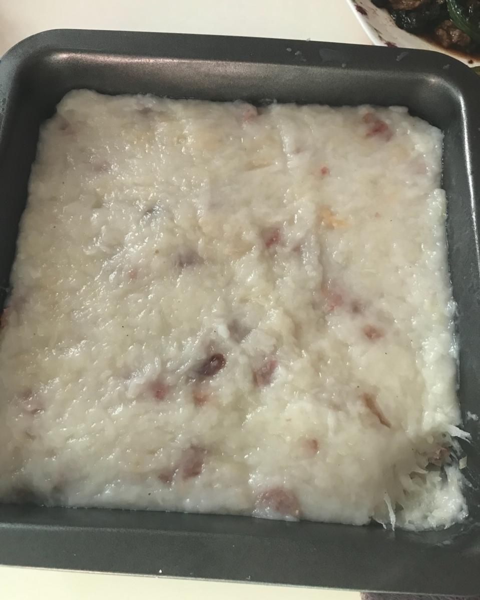 广式腊味萝卜糕