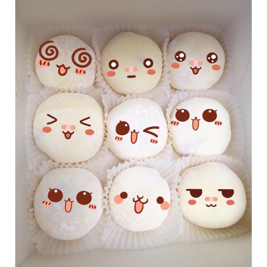 腹黑白胖子——奥利奥雪媚娘