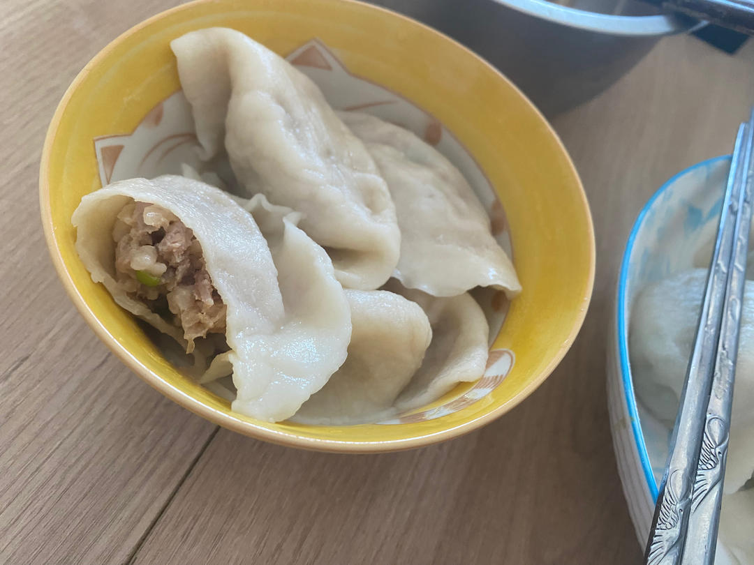 白萝卜鲜肉水饺