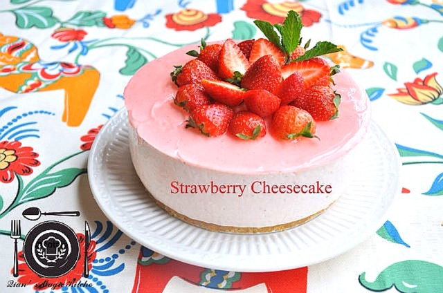 冻草莓芝士蛋糕