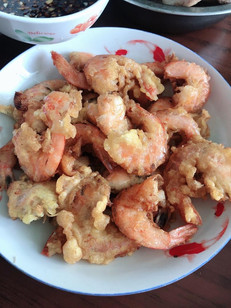 油炸大虾