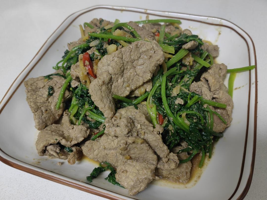 香菜牛肉