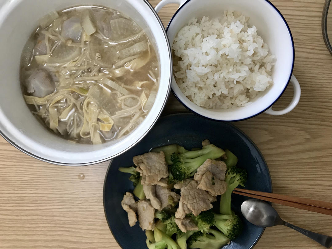 午餐。