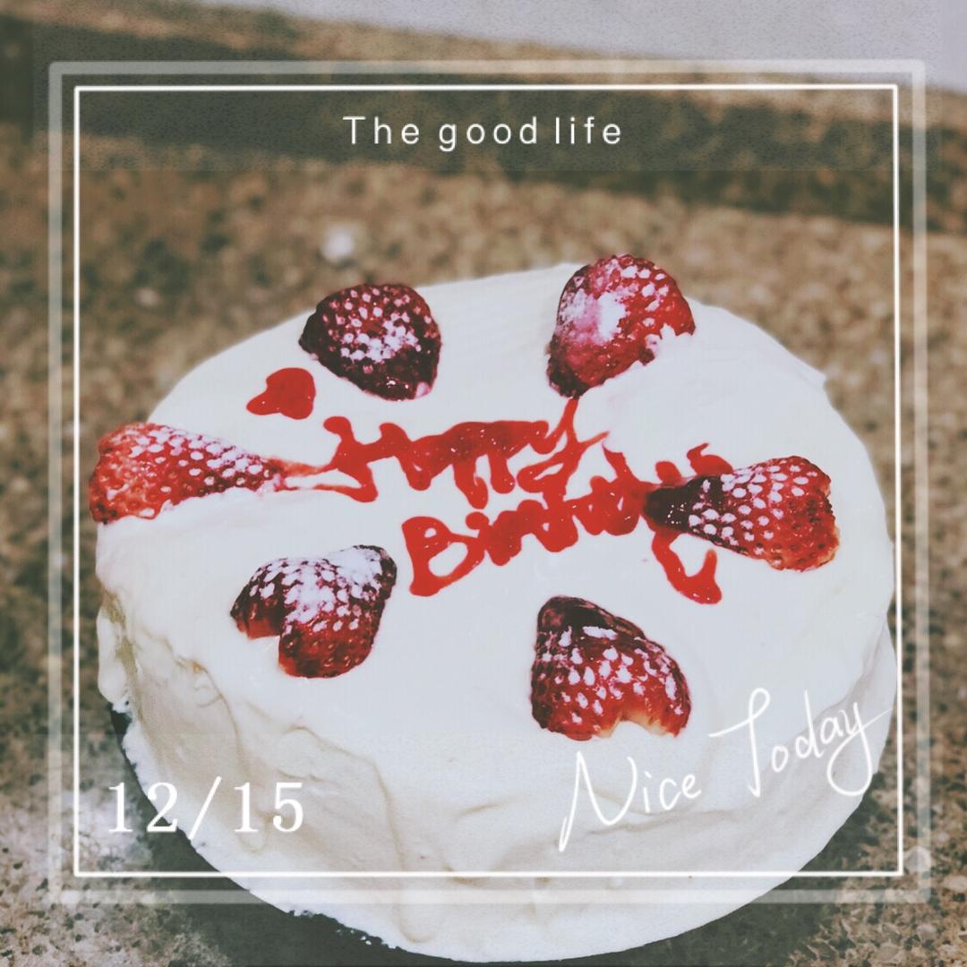 《Tinrry+》草莓奶油蛋糕（8寸配方）