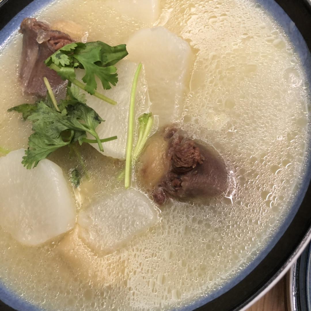 花胶牛尾山药汤