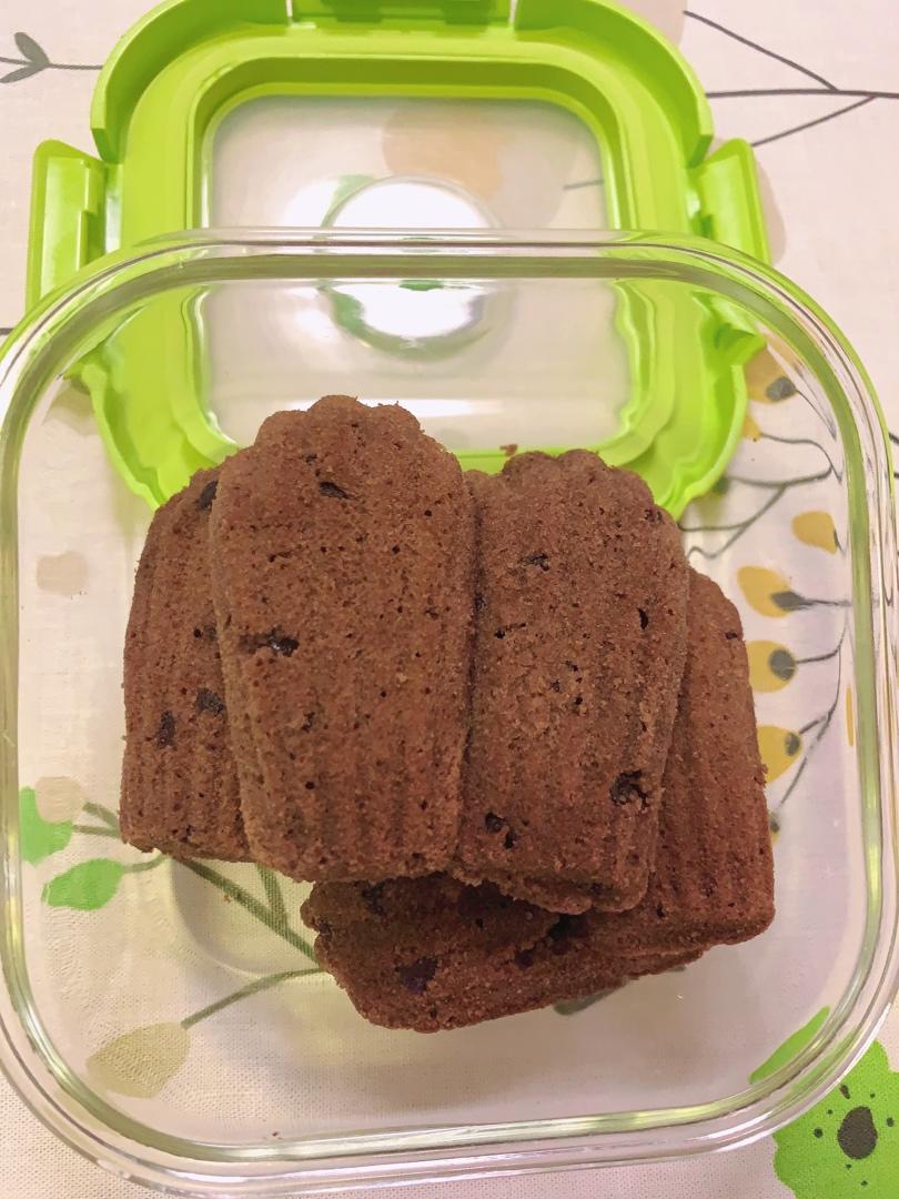 巧克力玛德琳蛋糕