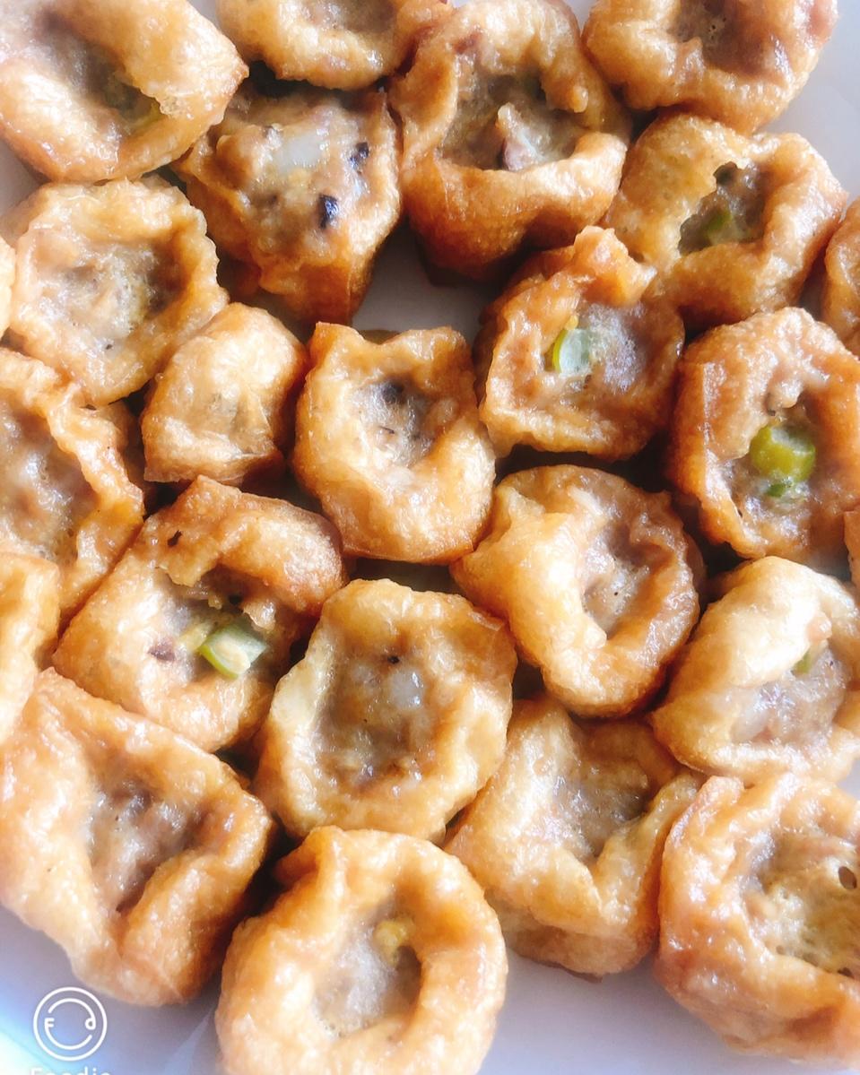 油豆腐圆子（豆腐泡酿肉）