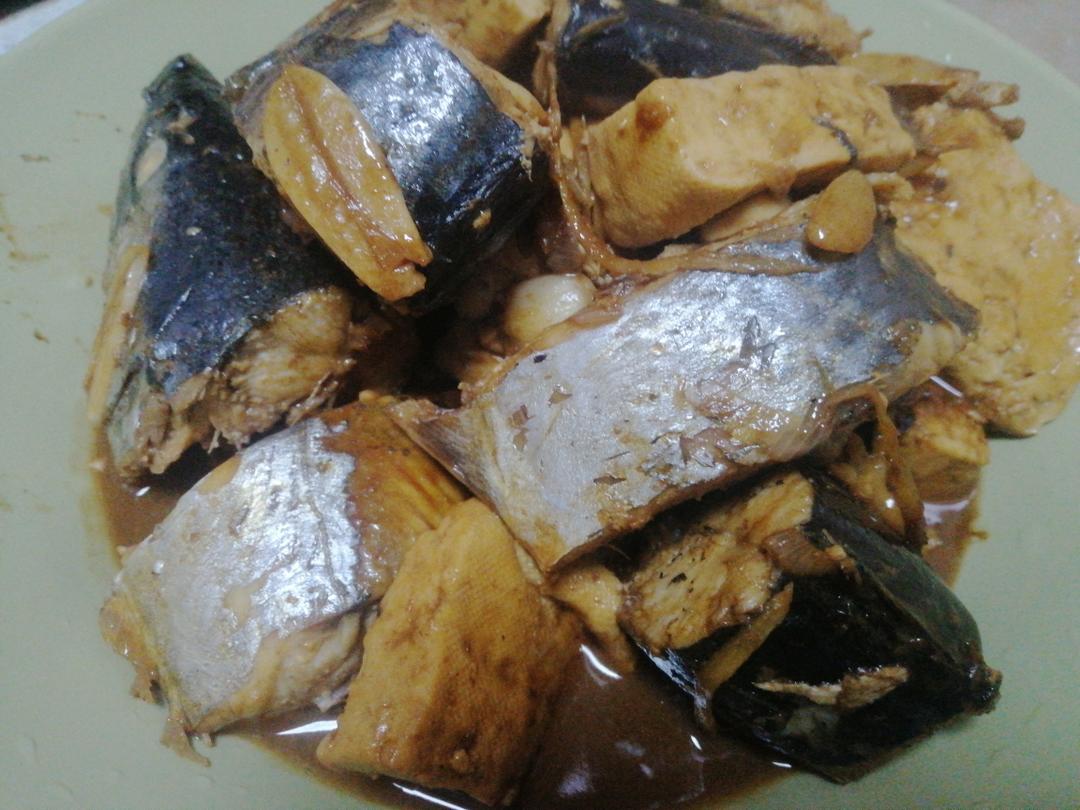 鲅鱼炖豆腐