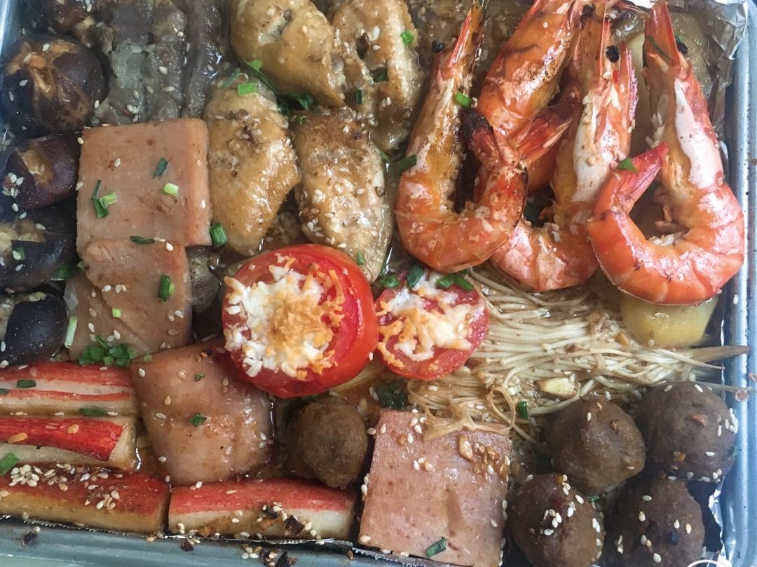 自制烤箱版烧烤，简单好吃过烧烤摊