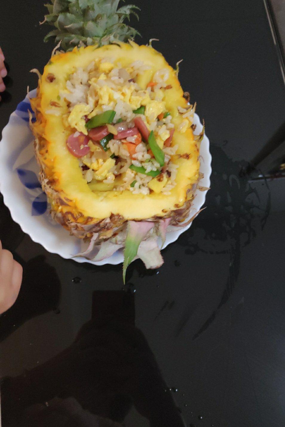 培根菠萝饭
