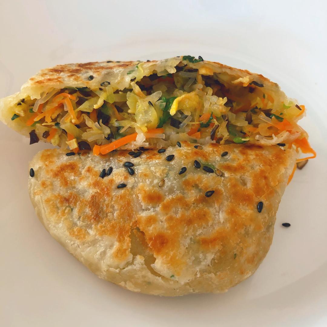 美味早餐蔬菜饼的做法