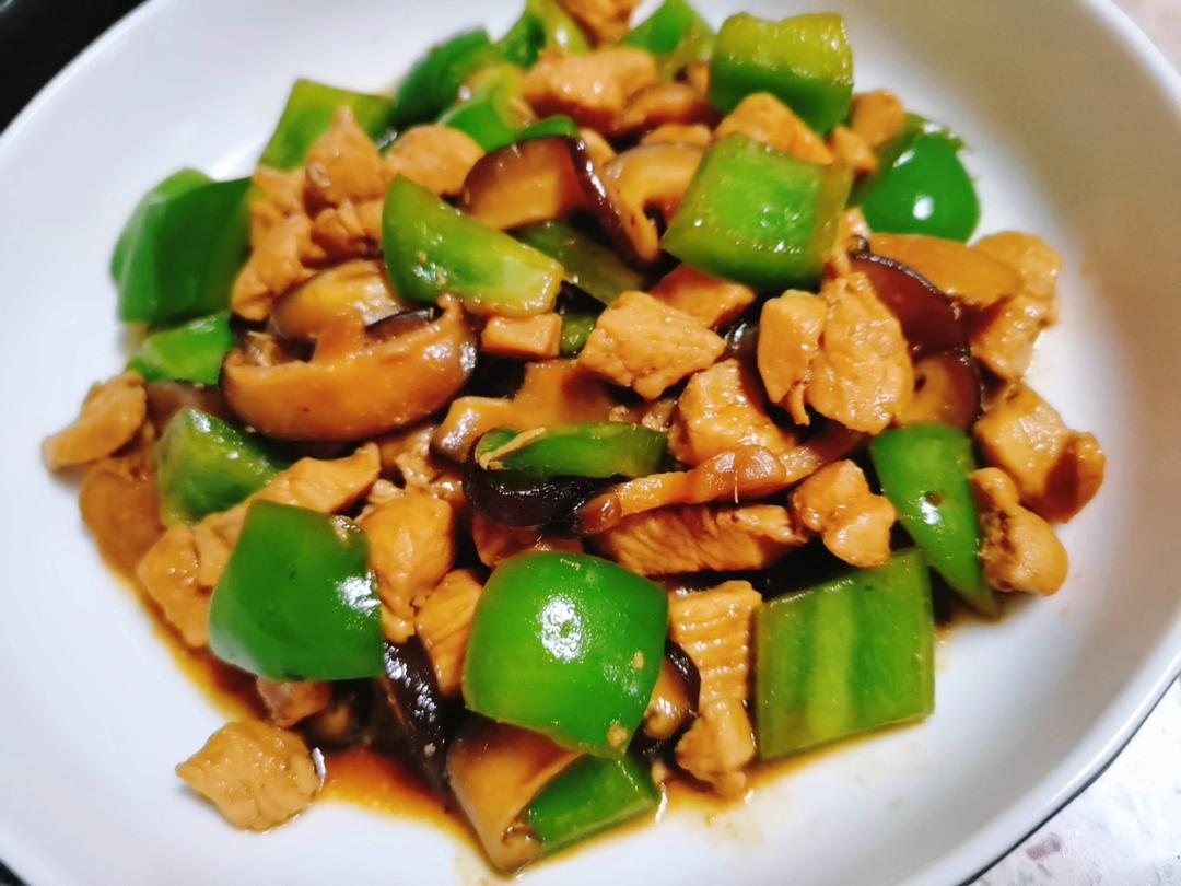 5分钟速食--青椒炒鸡脯