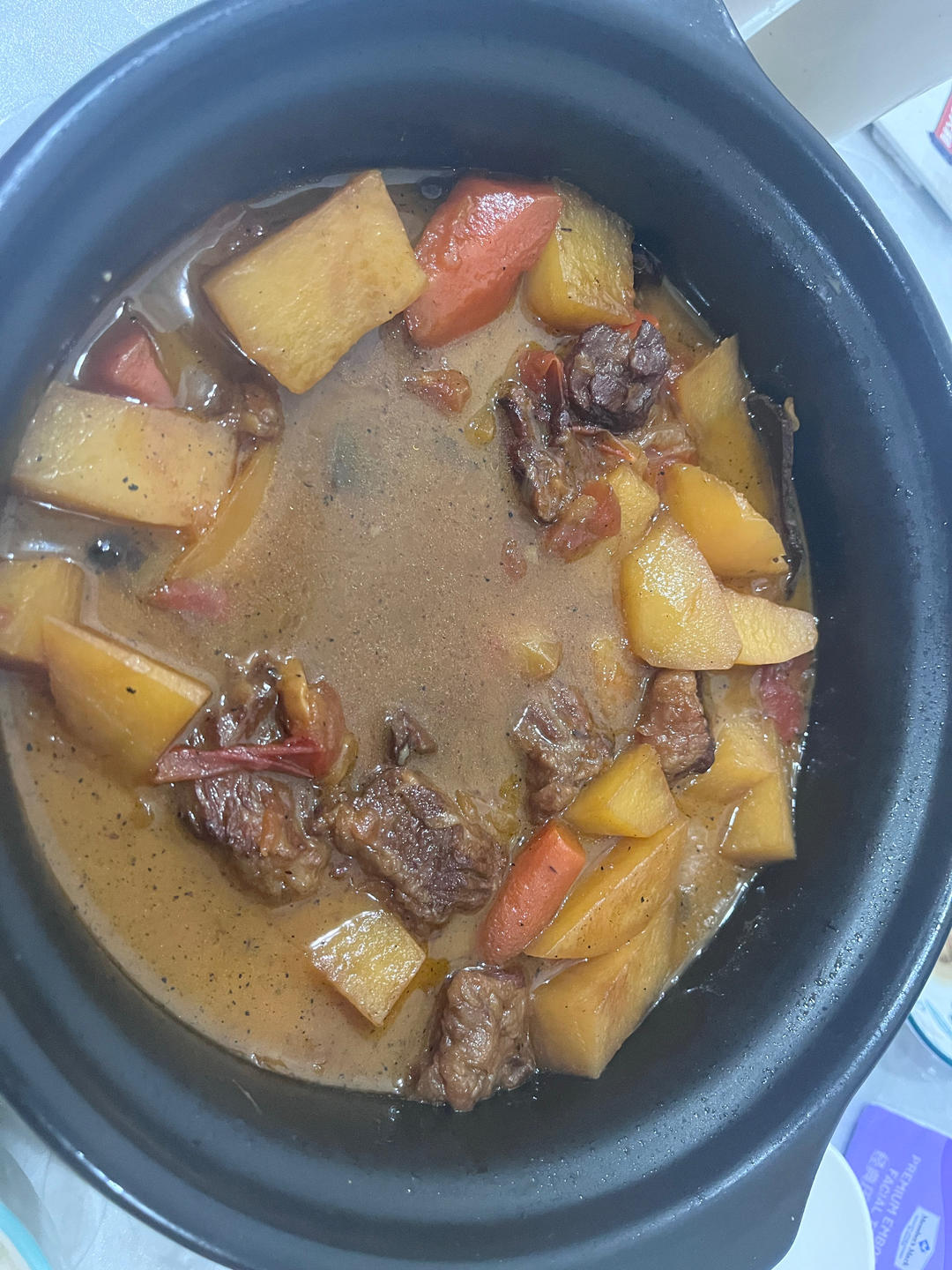 番茄土豆炖牛腩