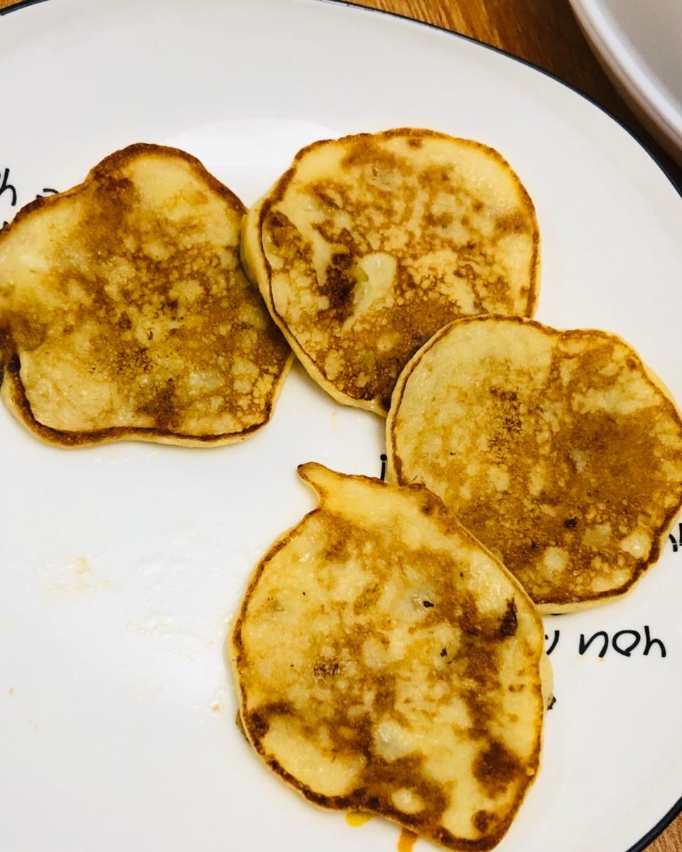 香蕉牛奶小煎饼