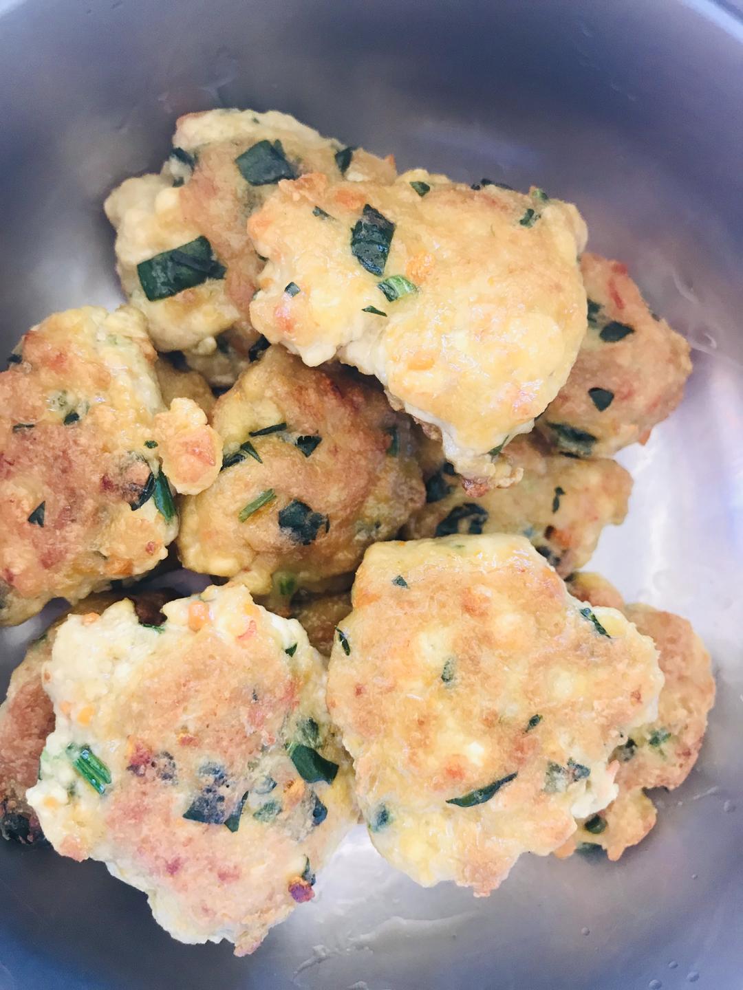 宝宝辅食：猪肉豆腐饼的做法