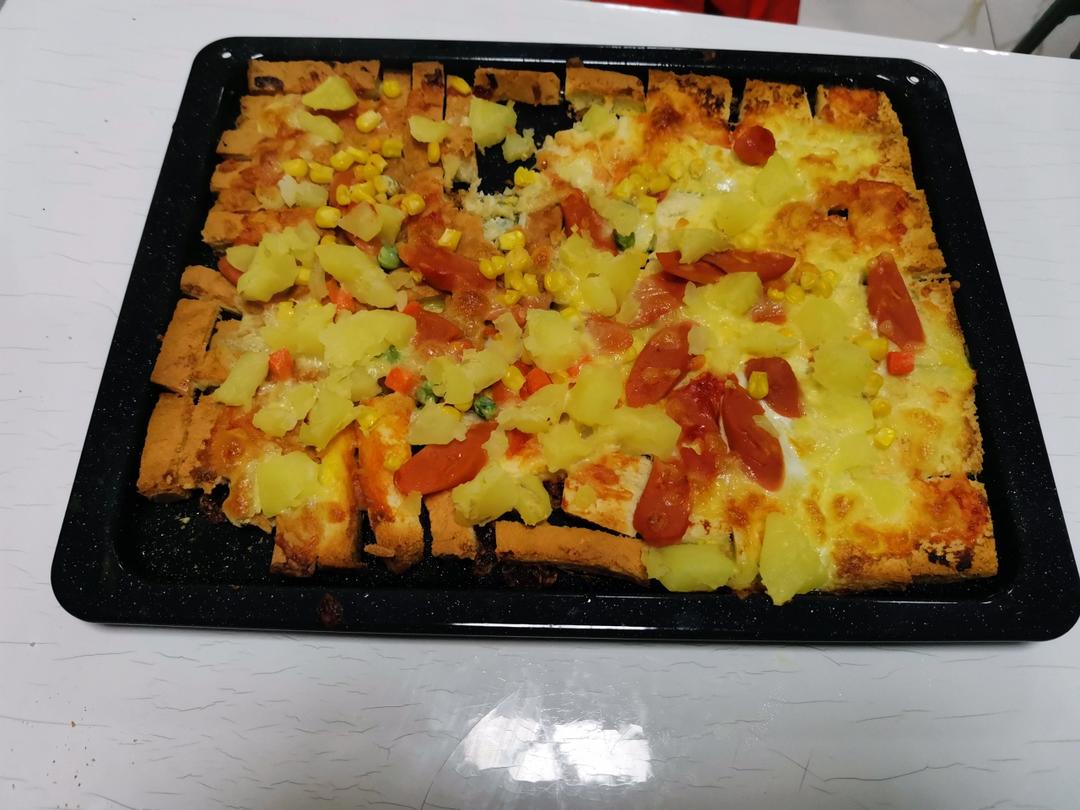 超简单土司披萨！家庭版Toast Pizza