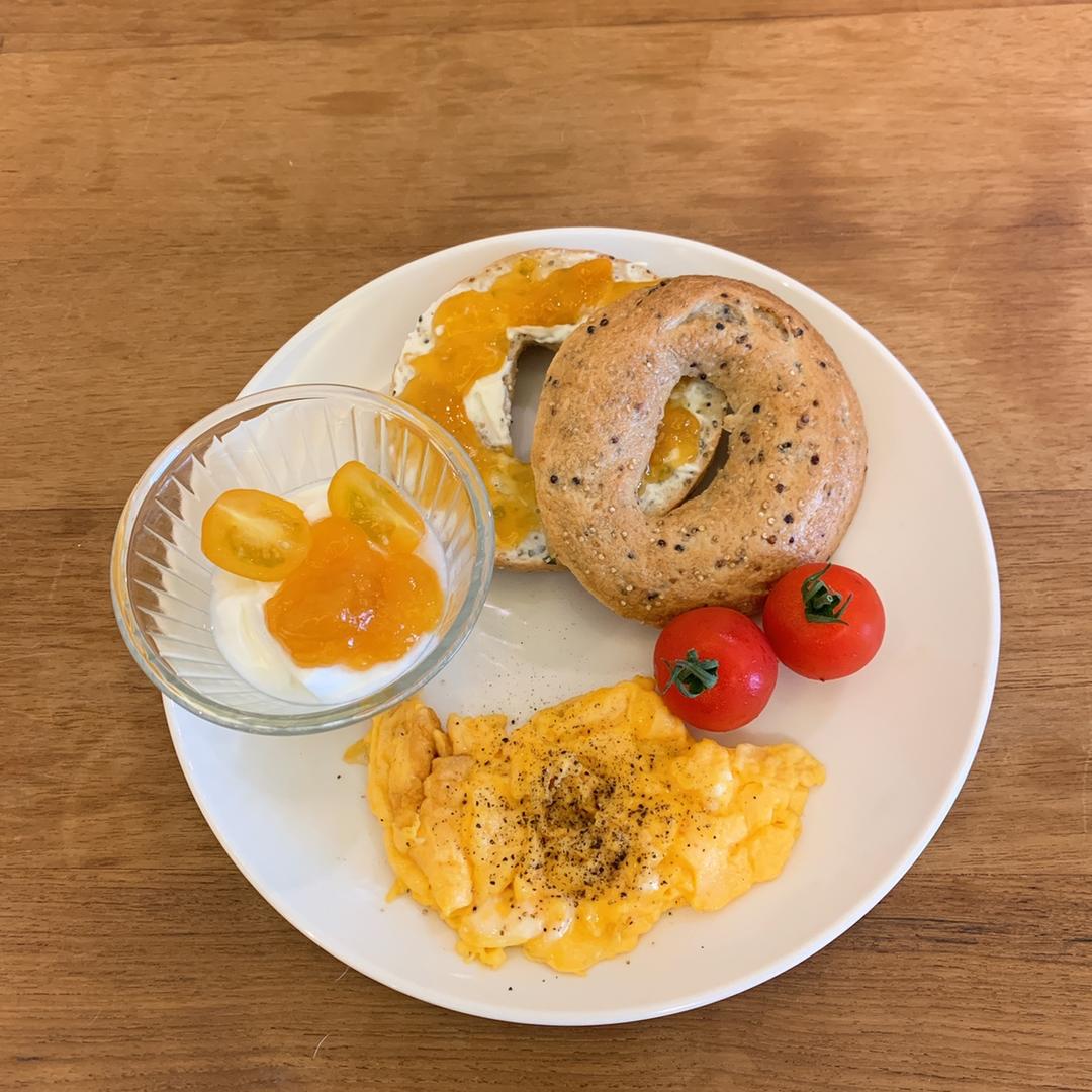 百变贝果三明治