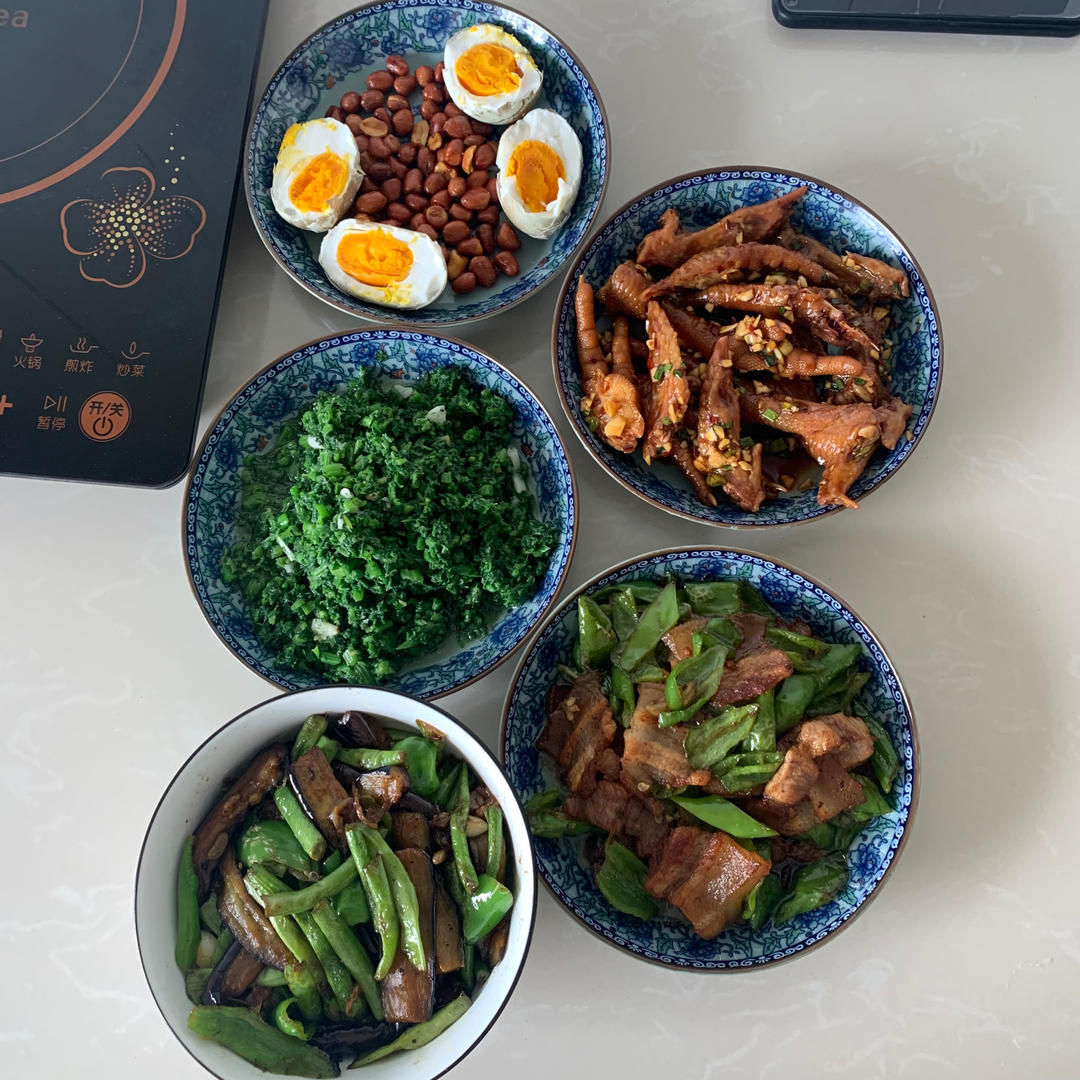 不油炸的茄子烧豆角