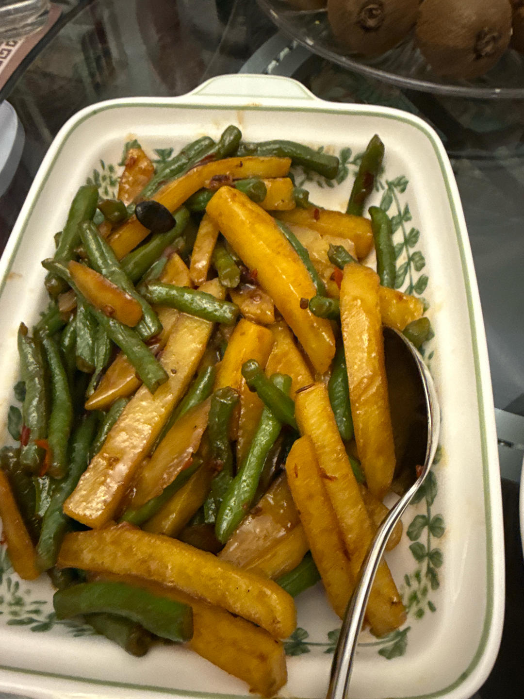 土豆烧刀豆