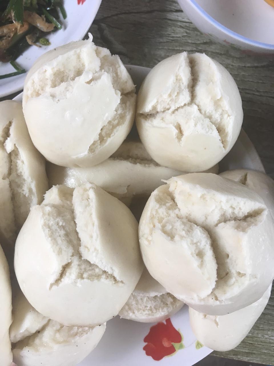 北明蕾蕾做的酒酿开花大馒头