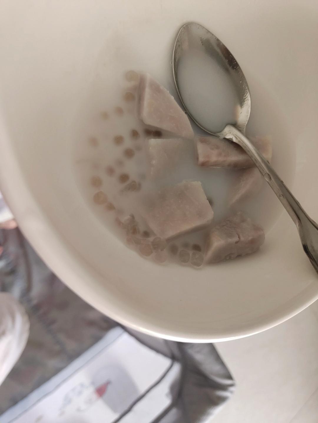 香芋椰汁西米露