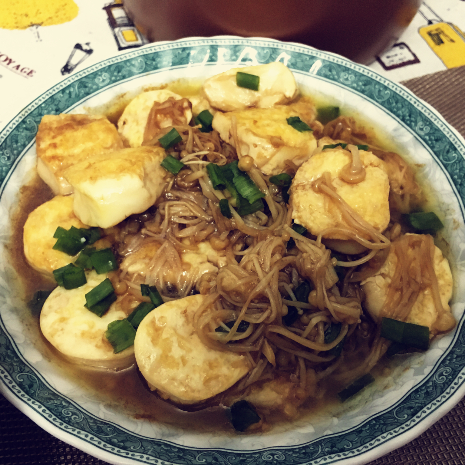 超级下饭菜--金针菇日本豆腐