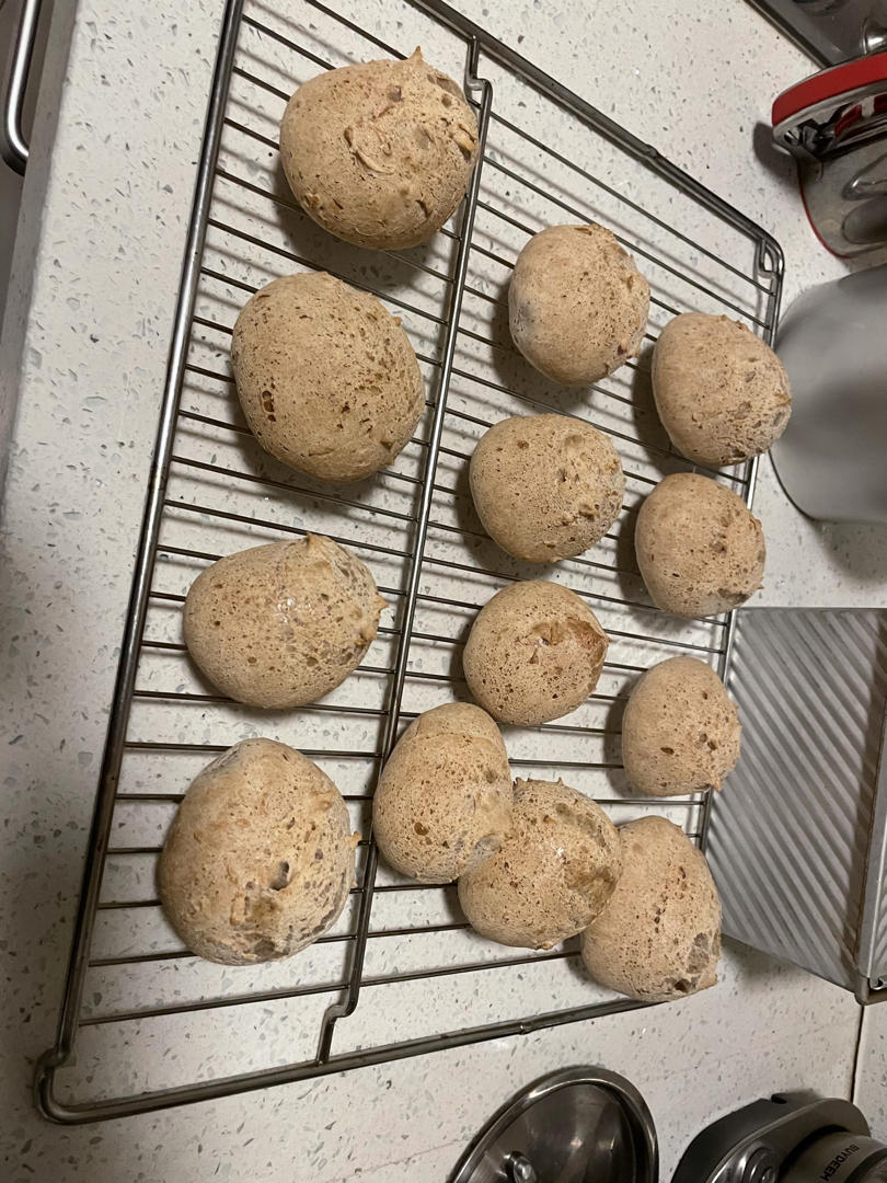 拒绝预拌粉的麻薯面包