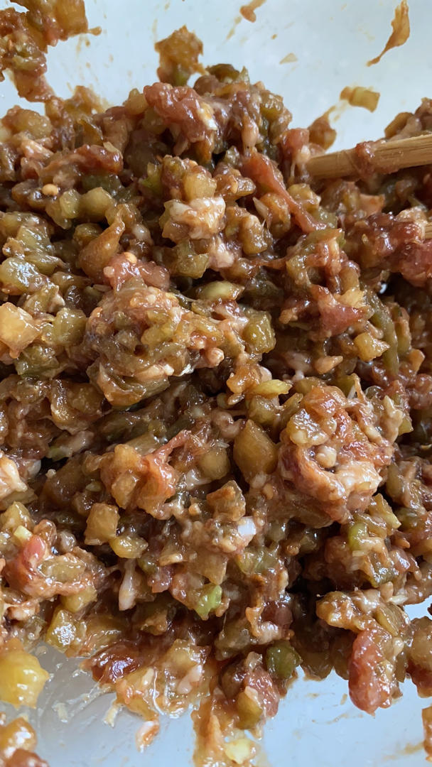 私房茄子馅饺子