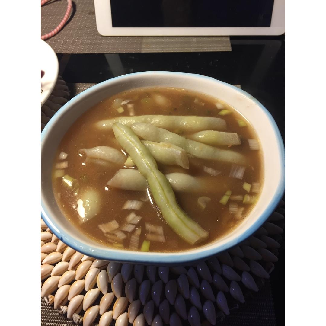 土豆炖豆角