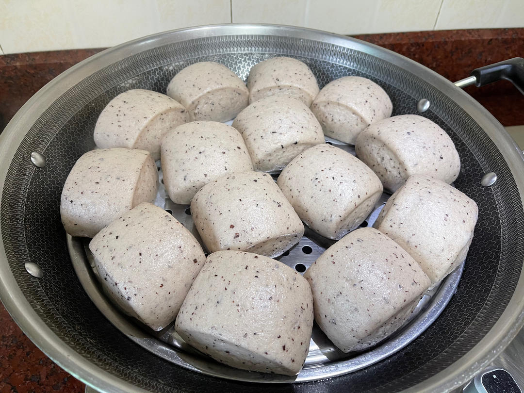 超松软一次发酵酒酿馒头