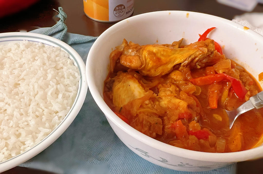 低卡巴斯克炖鸡🍗家庭版西班牙风味炖鸡