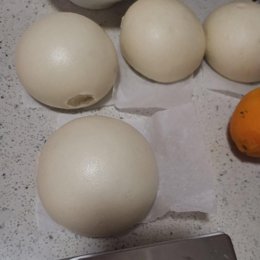 老面戗面白馒头