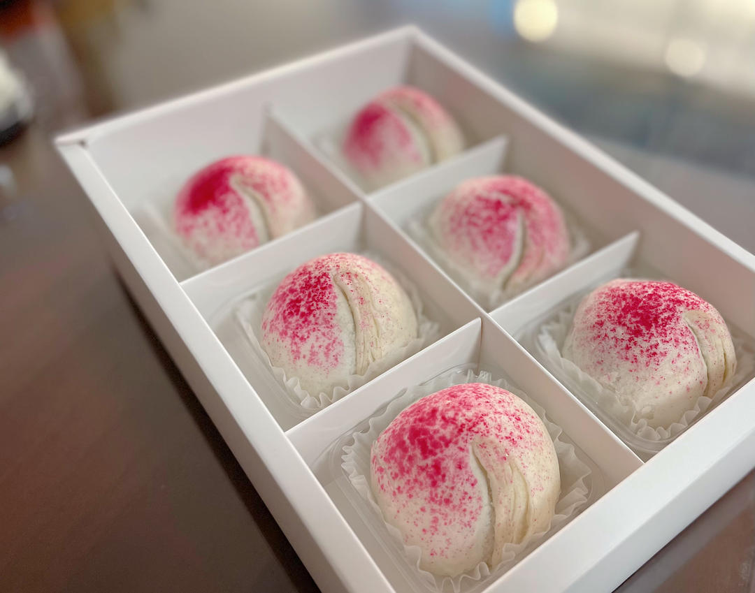 🍑国潮美食仙桃酥｜像极了初恋的感觉