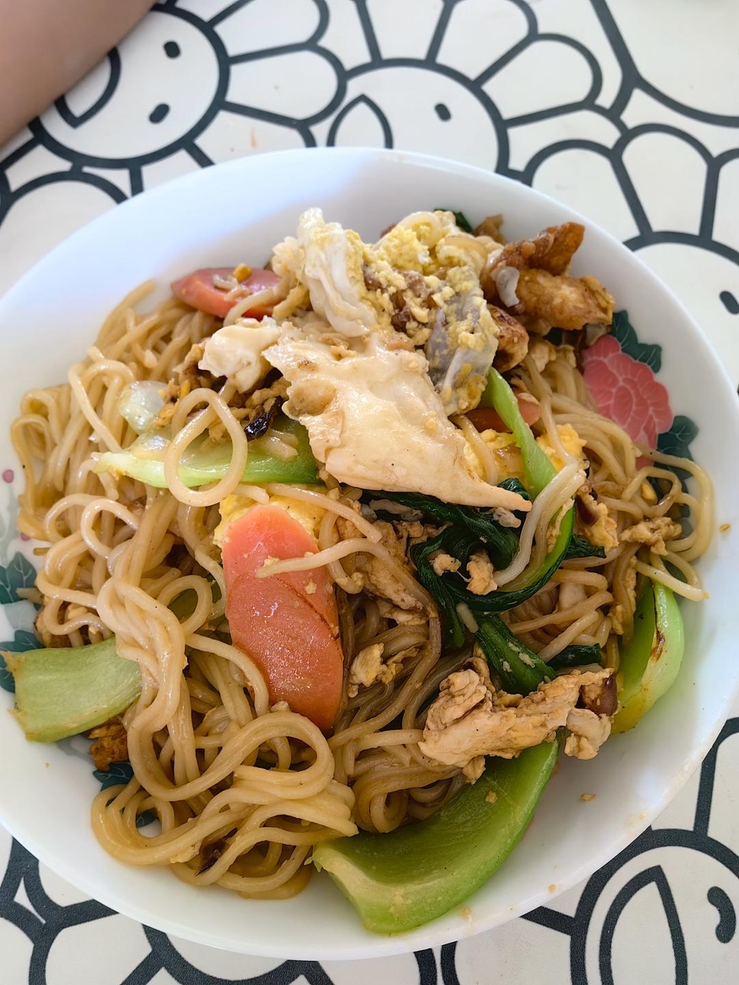 🍜最简单最好吃的家常炒面
