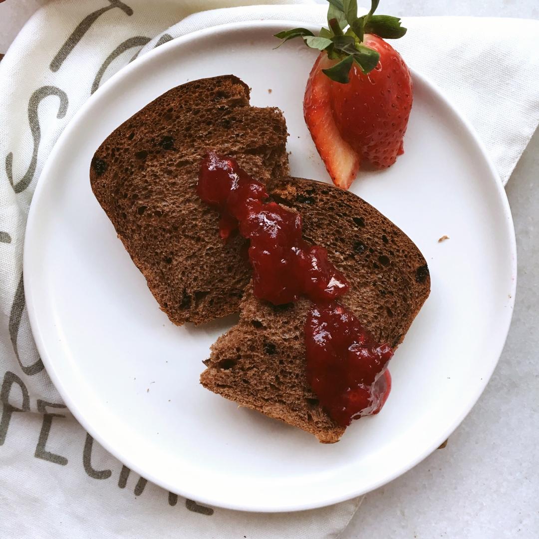 可可巧克力吐司