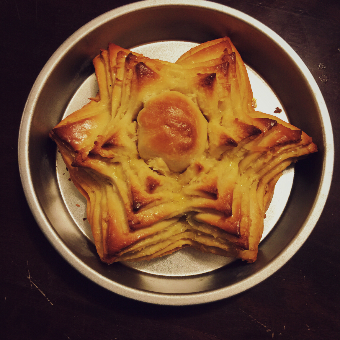 太阳花手撕面包