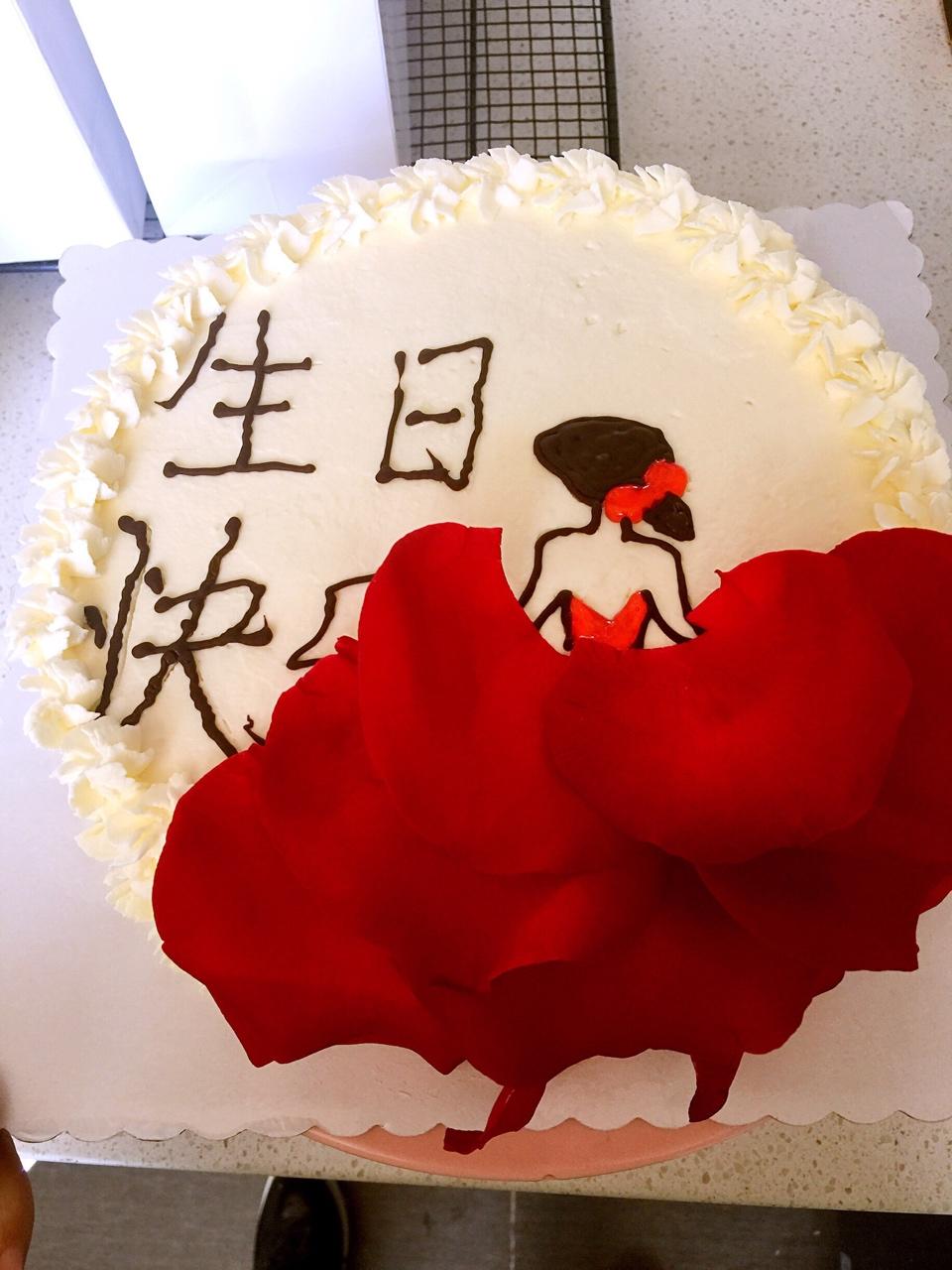 玫瑰花蛋糕